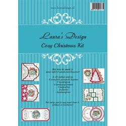 Kaartborduurpakket Cosy Christmas Kit